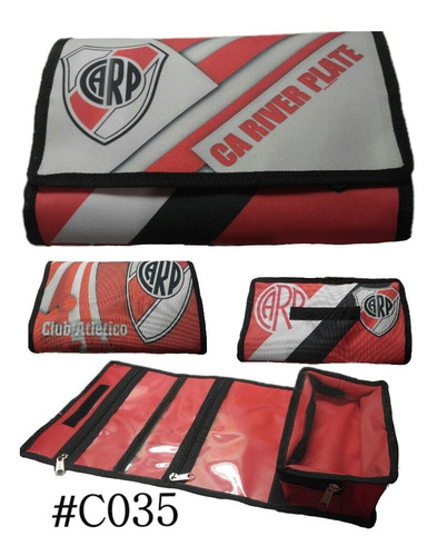 Cartuchera Deplegable River Plate