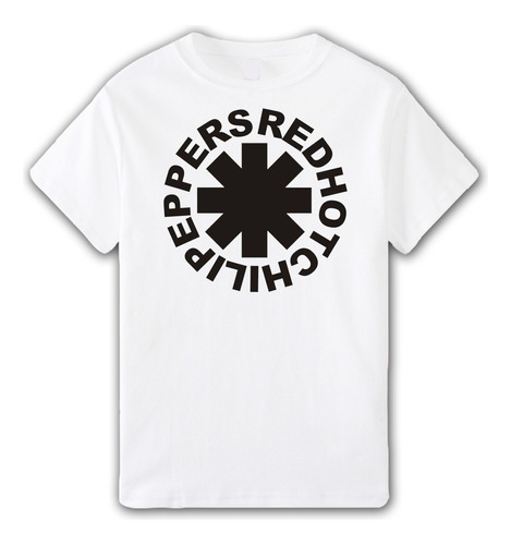 Remera Red Hot Chili Peppers - Logo Aesthetic Musica Rock 