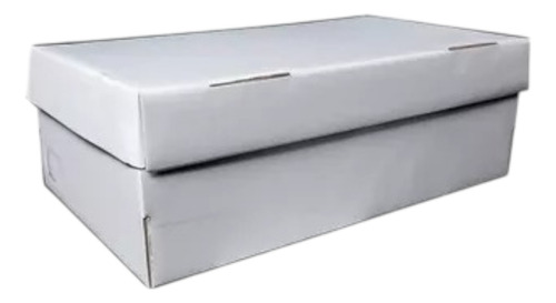 Caja Blanca Para Zapatillas 32x20x11,5 (100 Unidades) Blanco
