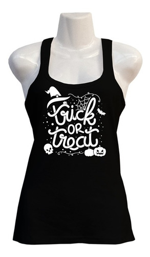 Polera Trick Or Treat - Deportiva - Halloween - Regalo
