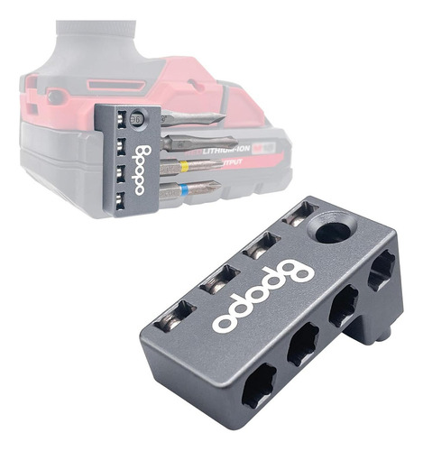 Soporte De Bits Magnético Bpopo Para Taladro Milwaukee 18v