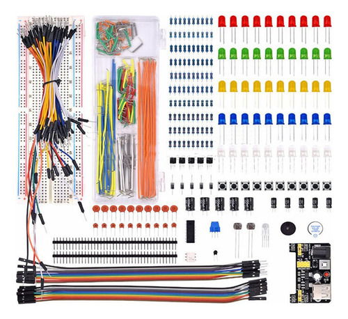. Kit De Componente Electrónicos 830 Puntos Para Uno R3