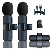 Comprar 2 Micrófonos Nasterjis Lavalier Inalámbrico Para iPhone