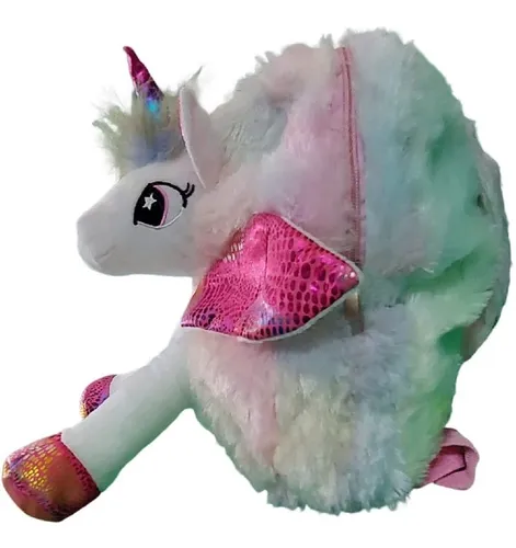 Mochila Unicornio Peluche Tornasol Reforzada Primaria Mod.1 – ROHUSCOOL