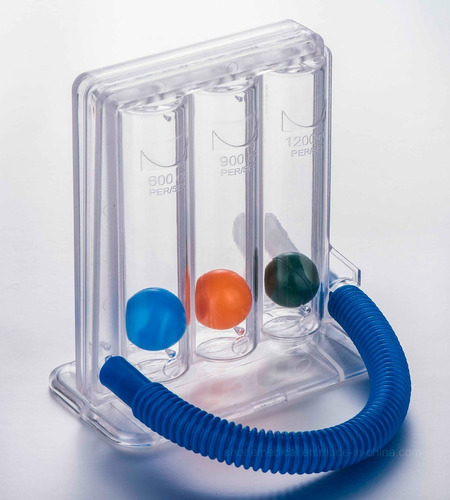 Inspirometro O Triflow Ejercitador Pulmonar Garantía Ce 