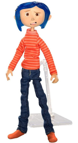 Coraline Articulated Coraline In Striped Shirt And Jeans