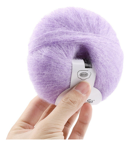 S Mohair Tejer Hilo De Lana Bufanda Chal De Bricolaje