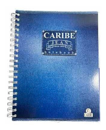 Cuaderno De Espiral Grande 6 Materia 168 Hojas Caribe