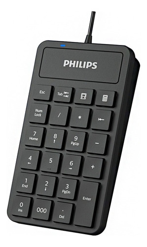 Teclado Numerico Philips K106 Numpad Usb Pc Notebook Negro