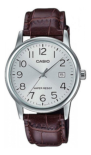 Reloj Casio Mtp-v002l Hombre Cuero, Impacto Online Obelisco