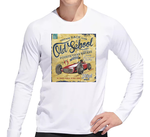 Remera Hombre Ml Vehiculos Old School Retro Vintage Race