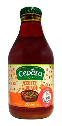 Aceite De Dende  Cepera  200 Ml Importado