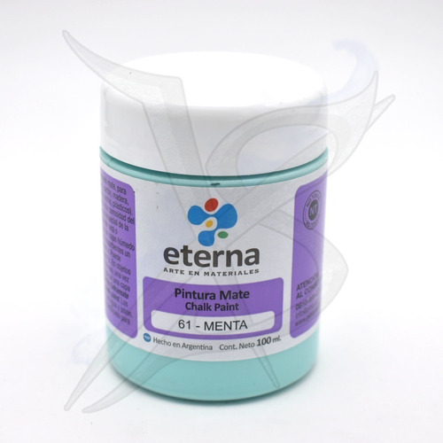 Pintura De Tiza - Eterna 100 Cc Menta - Xion Store