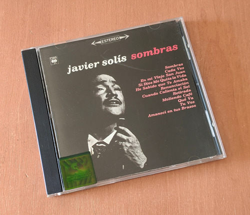 Javier Solis - Sombras (importado Usa)