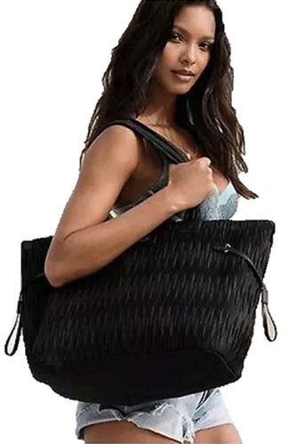 Victoria's Secret Cartera Tote Con Pliegues. Exclusiva!