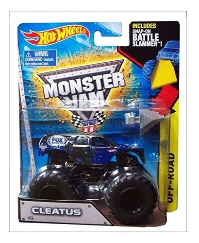 Hot Wheels Monster Jam Cleatus Off-road 2015