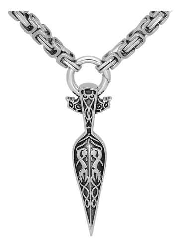 Vikingsbrand Odin Spear Gungnir Colgante Viking Norse Gods J