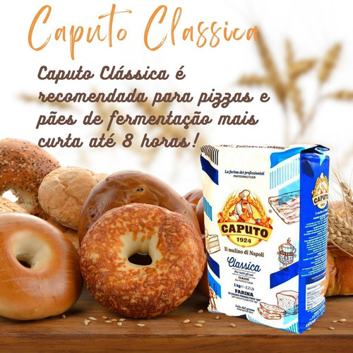 Imagem 3 de 4 de Farinha Caputo Clássica Tipo 00 - 1 Kg - Italiana