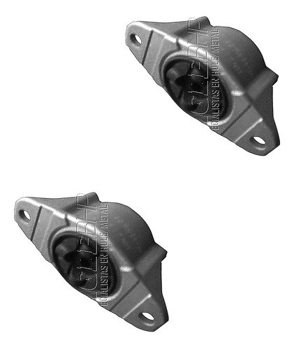 Kit 2 Bases Para Amortiguador Tra Mazda 3 2.5l 4 Cil 10/13