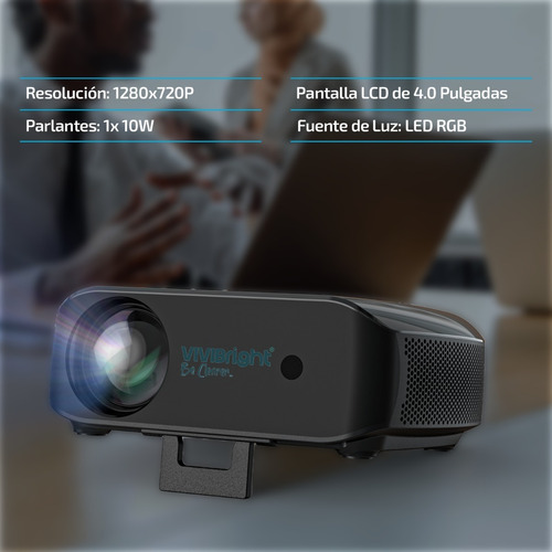 Proyector Portatil Mini 5000 Lumenes Vivibright Wifi Android