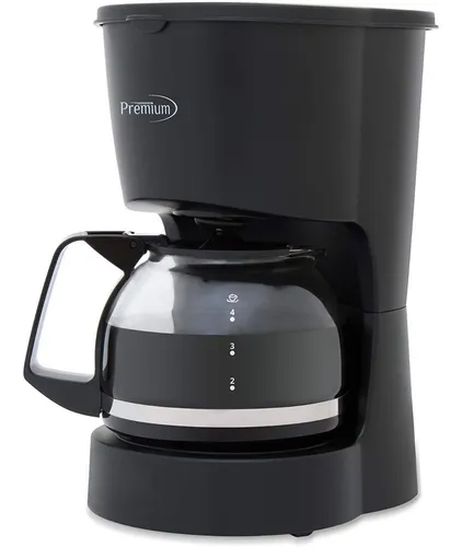 comprar Cafetera Premium 4 Tazas 600w Modelo Pcm5422b Negro