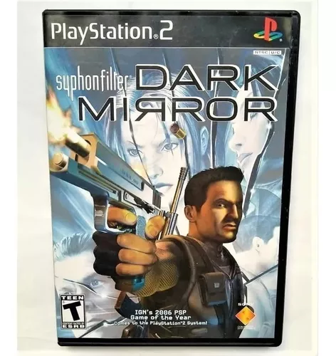 Jogo Ps2 Syphon Filter Dark Mirror Tiro Ação Mídia Física