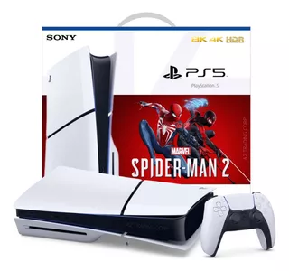 Sony Playstation 5 Slim Marvel Spiderman 2 1tb Bundle