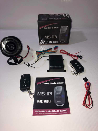 Alarma Audiobahn Para Auto Llave Tipo Volkswagen Ms 113 Envio Gratis