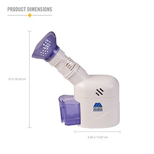 Mabis Personal Del Vapor Vaporizador Inhalador Para El Aliv