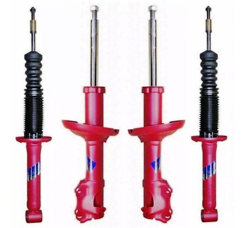 Kit 4 Amortiguadores Fric Rot Vw Polo Classic 1.9 Diesel