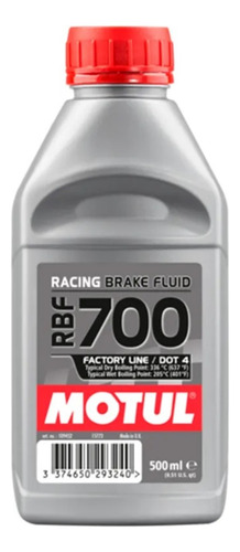 Fluido Freio Motul Rbf 700 Factory Line Dot 4 Alta Potência