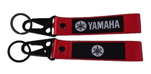 Imagen 1 de 3 de Llavero Cinta Roja Motos Yamaha Mosqueton Moto