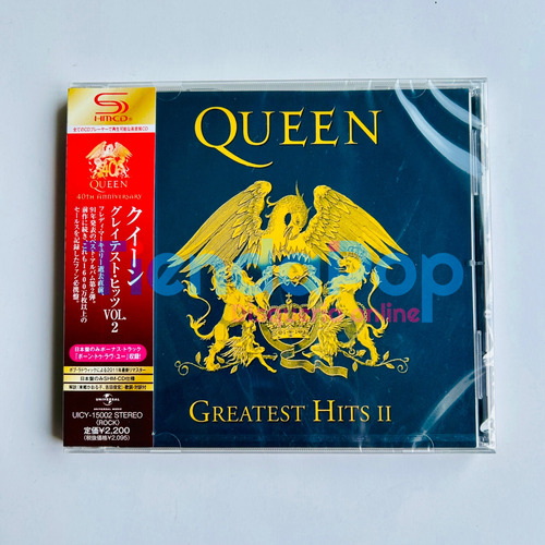 Queen Cd Greatest Hits 2 Shm Cd Japon Bonus Track 18 Temas