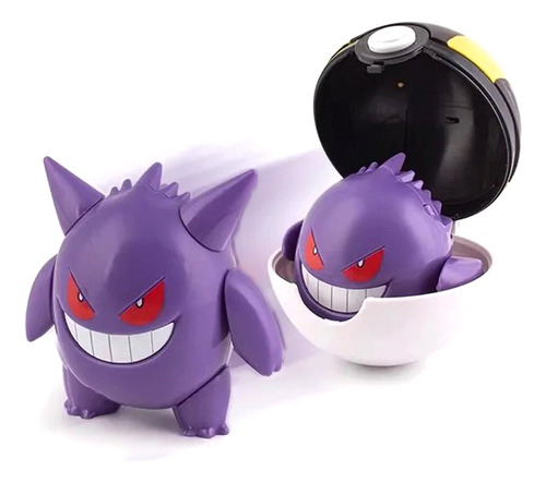 Figura Pokemon - Gengar Con Pokebola