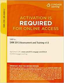 Sam 2013 Assessment And Training V10 Printed Access Card