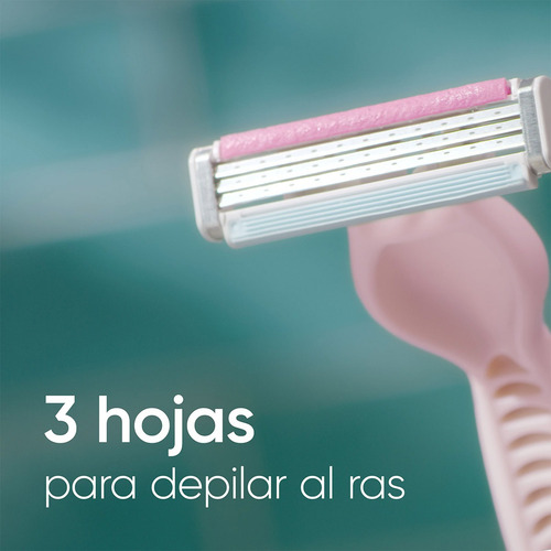 Rastrillo Para Mujer Gillette Venus Suave, 4 Unidades