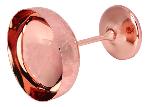 Auricular L Flower, Copa De Vino De Metal Cobre, Copa De Cha