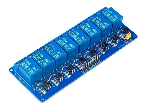 comprar Modulo Relevadores Relay 8 Canales 12v
