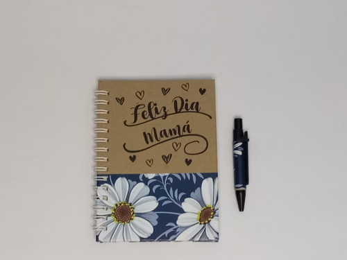 Libreta De Bolsillo Personalizada Con Mini Boligrafo