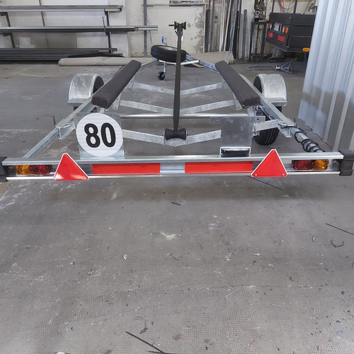 Trailer Homologado Para Lancha Semirrigido Moto De Agua Bote