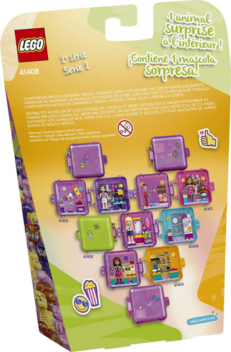 Lego Friends Mias Compras Play Cube 41408 Building Kit, Incl