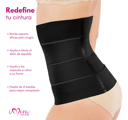 New Form Faja Postparto Envolvente Fajas Postparto 4 Bandas
