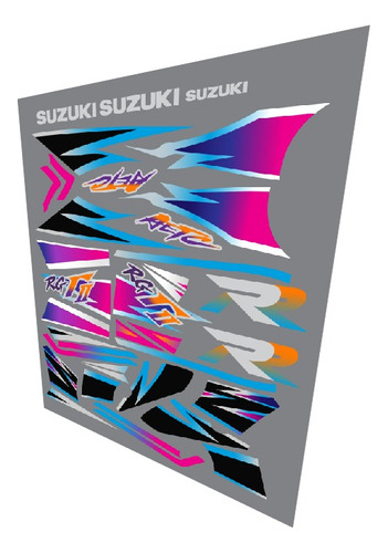 Calcos Completos Suzuki Rg 150 R  Premium Diseño Original