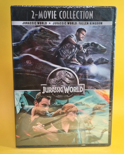 Dvd Nuevo / Jurassic World + Fallen Kingdom / Mundo Jurasico