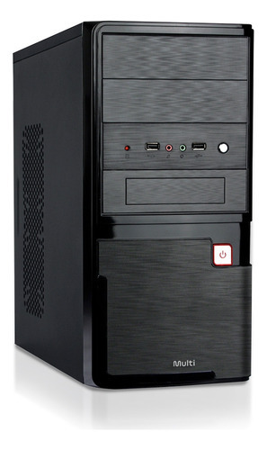 Desktop Athlon 3000g, 4gb + 1tb Hdd, Linux Multi - Dt051 Cor Preto