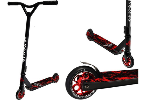 Monopatin Stunt Street Surfing Red Lighting