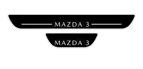 Estribos Iluminados Led Inteligentes Para Mazda 3