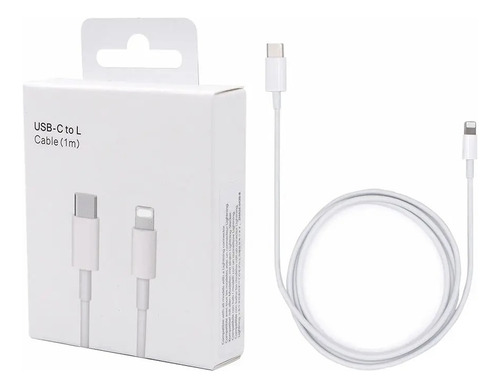 Cable Usb C Compatible Con iPhone Lightning 1m - Certificado