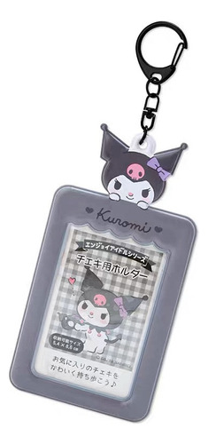 Llavero Para Tarjetas Fotográficas Kuromi Cinnamoroll, 6 Pzs