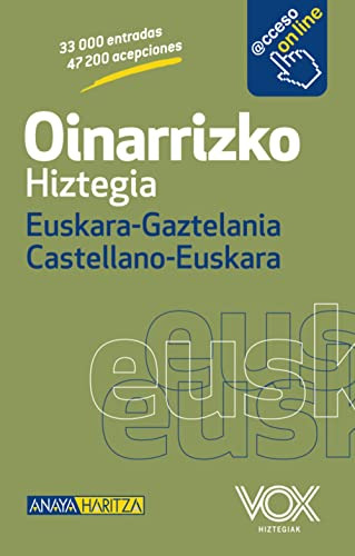 Oinarrizko Hiztegia Euskara-gaztelania Castellano-euskara - 